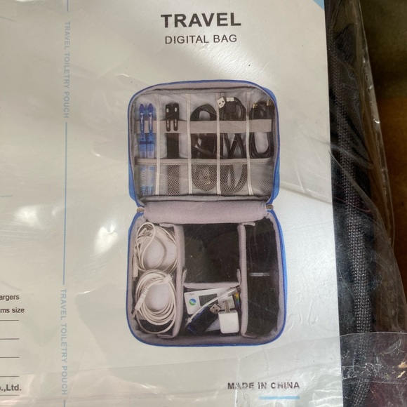 🌺 Electronic travel bag storage. New never out of wrapping. Black Available - Picture 2 of 7